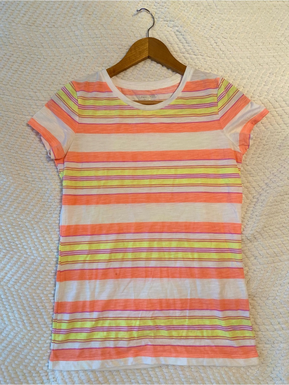 Cherokee Girls XL 14-16 Multicolor Striped T-Shirt